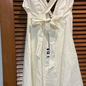 LPA Midi Dress in Ivory size small. Never worn.